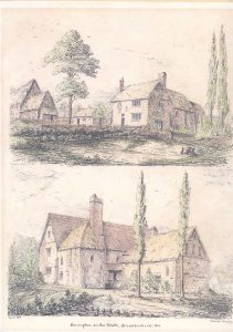2 images of the House from 1856