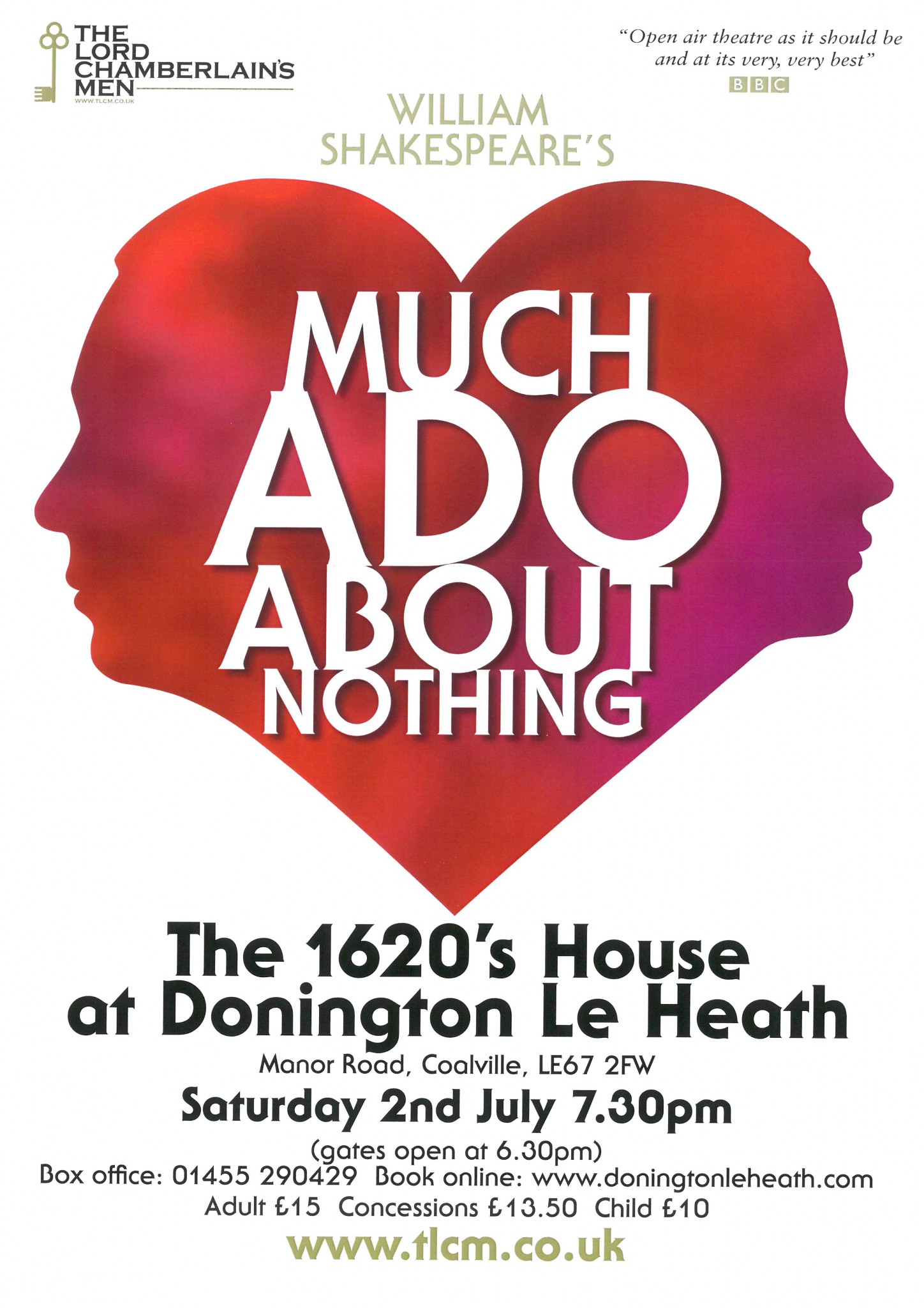 Outdoor Theatre: Much Ado About Nothing