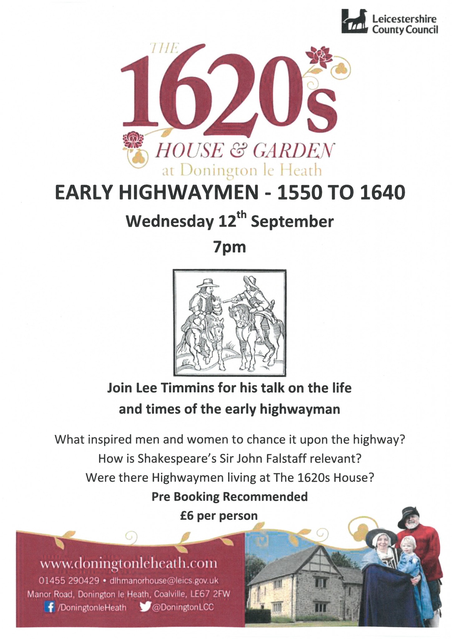 Early Highwaymen 1550 to 1640 Talk
