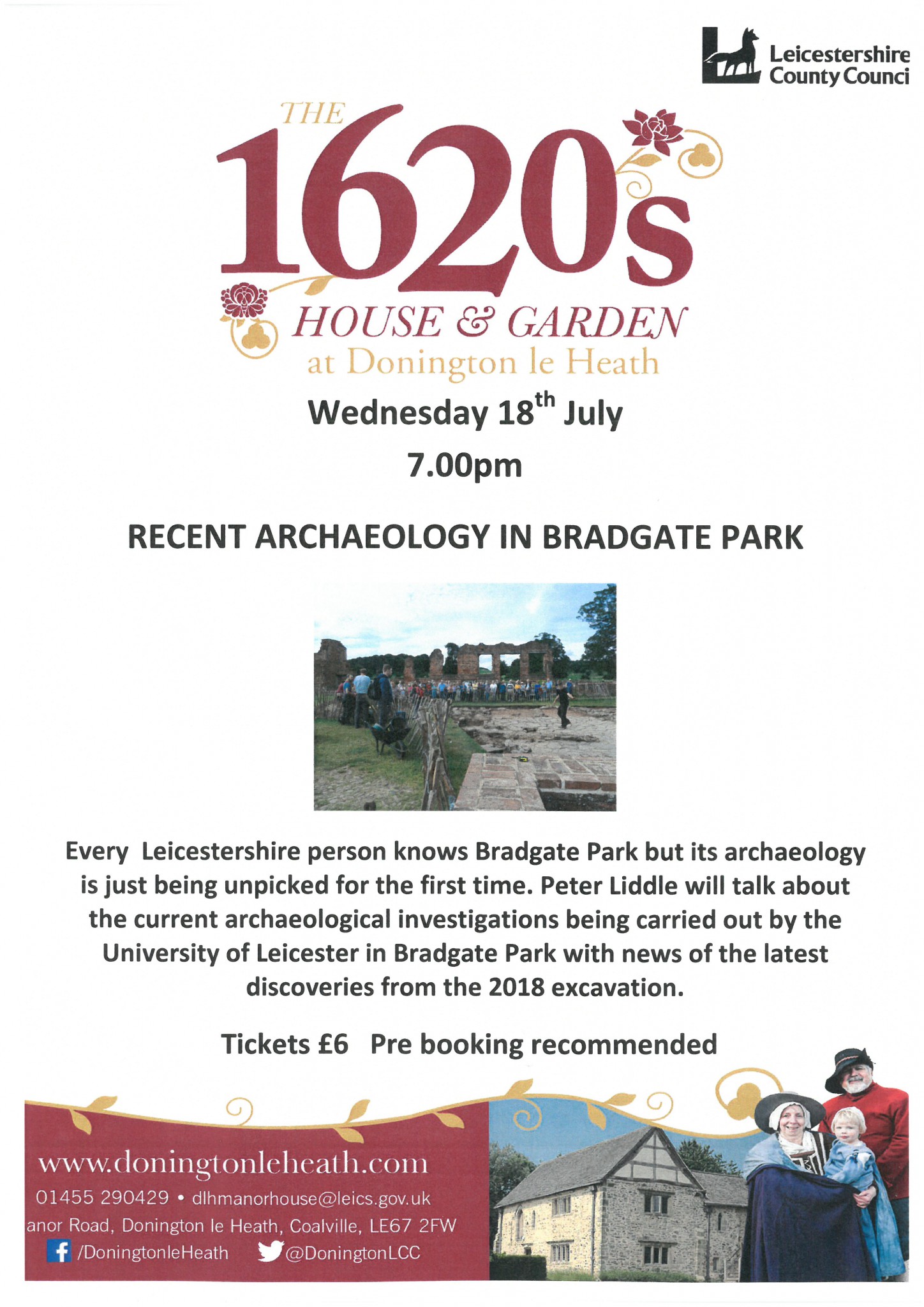 Festival of British Archaeology: The Recent Archaeology of Bradgate Park - SOLD OUT