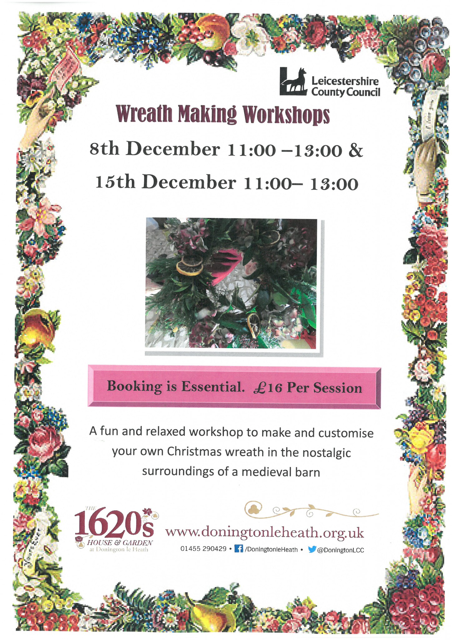 Wreath Making Workshop - SOLD OUT