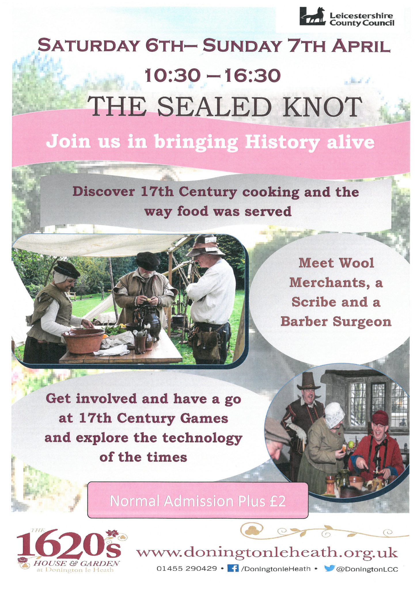 The Sealed Knot at The 1620s House & Garden