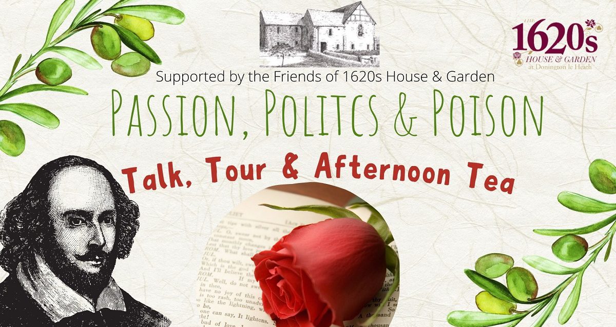 Passion, Poison & Politics - Talk, Tour & Afternoon Tea