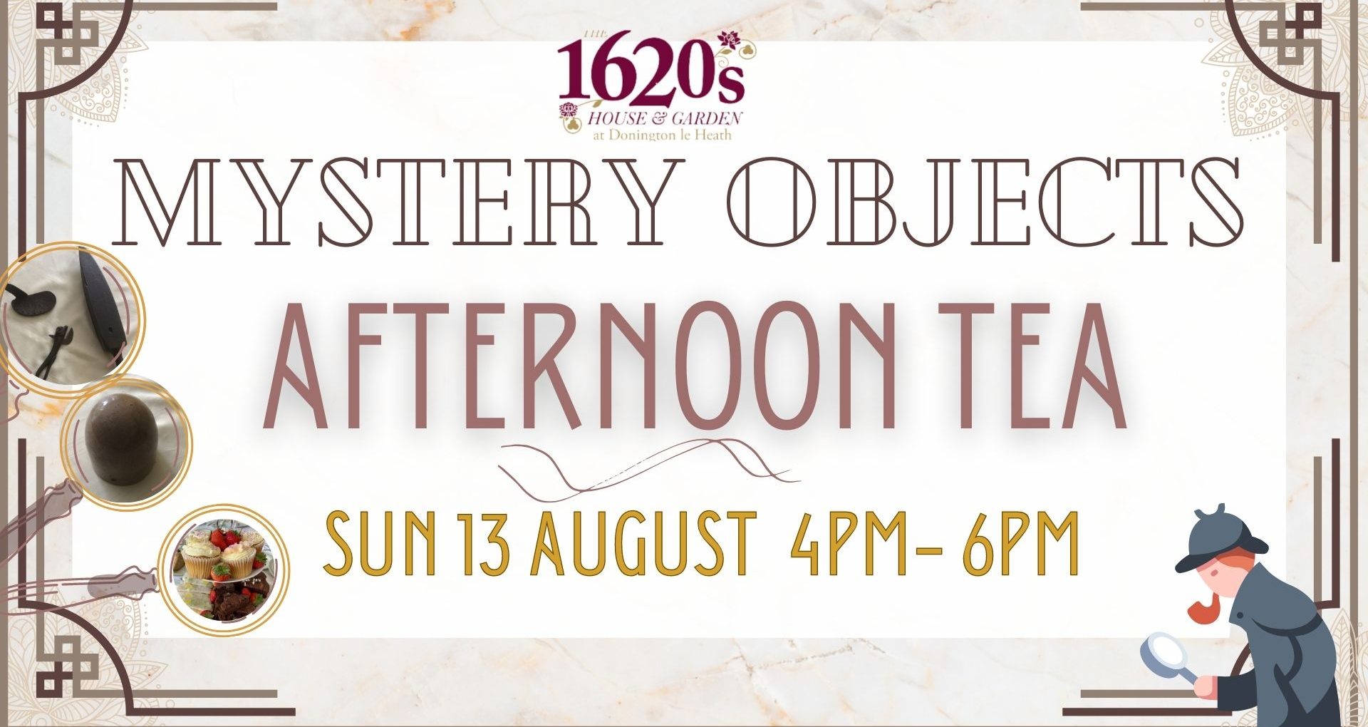 Mystery Objects Afternoon Tea SOLD OUT