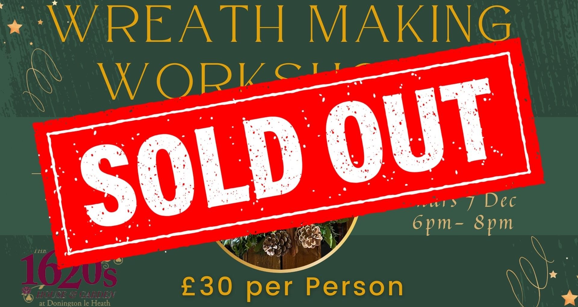 SOLD OUT - Wreath Making Workshop