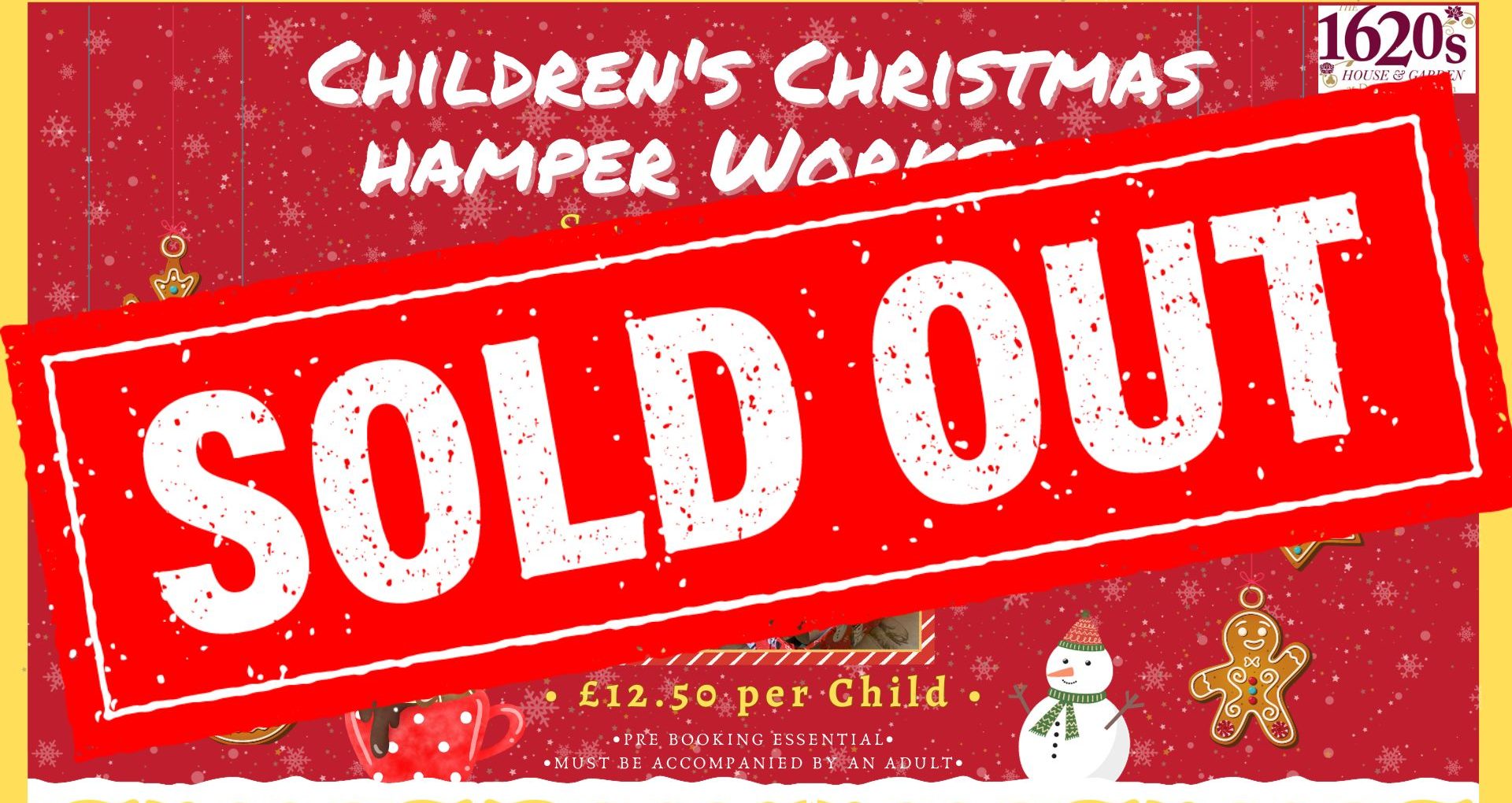 SOLD OUT- Children's Christmas Hamper Workshop