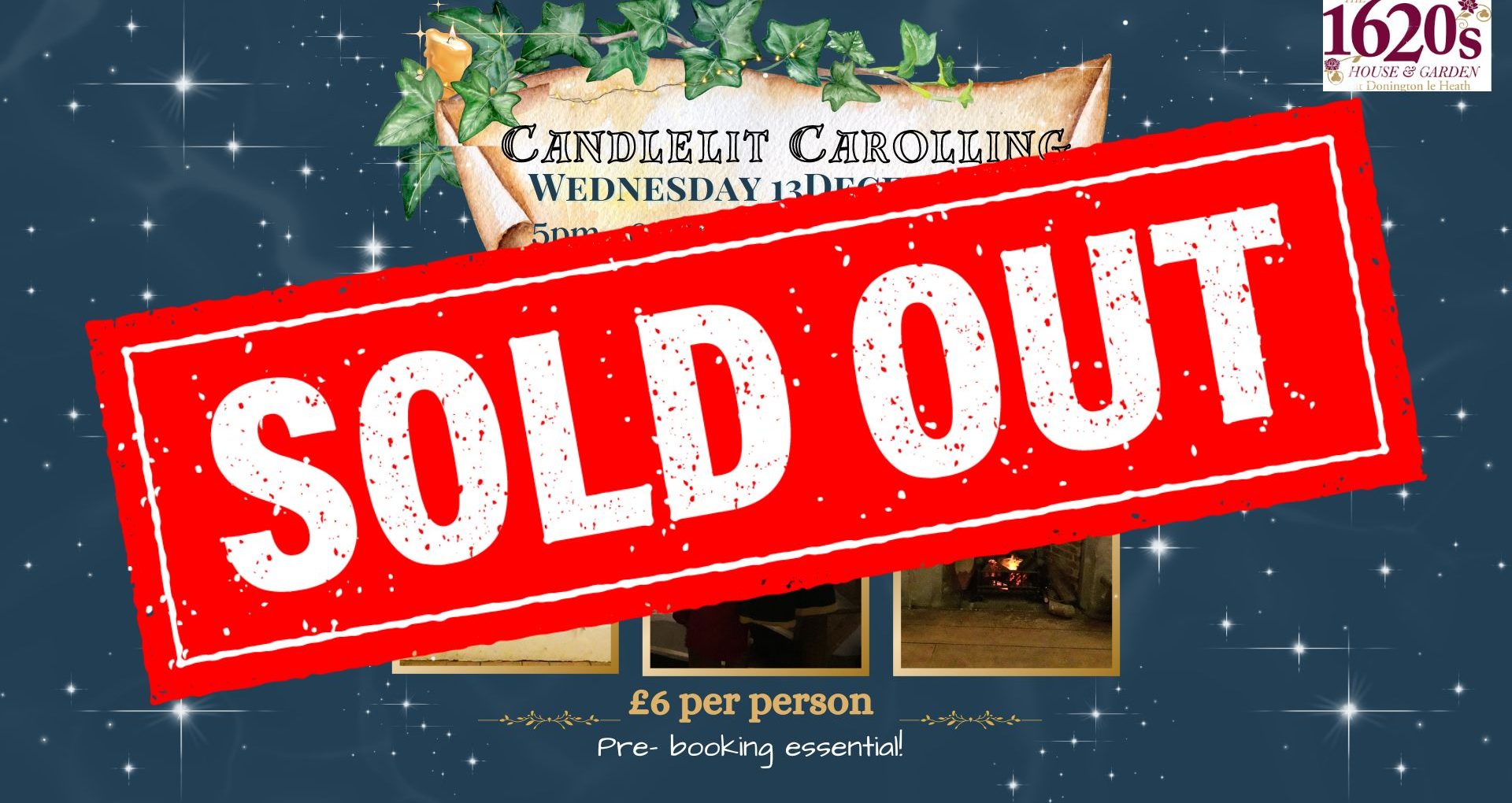 SOLD OUT- Candlelit Carolling
