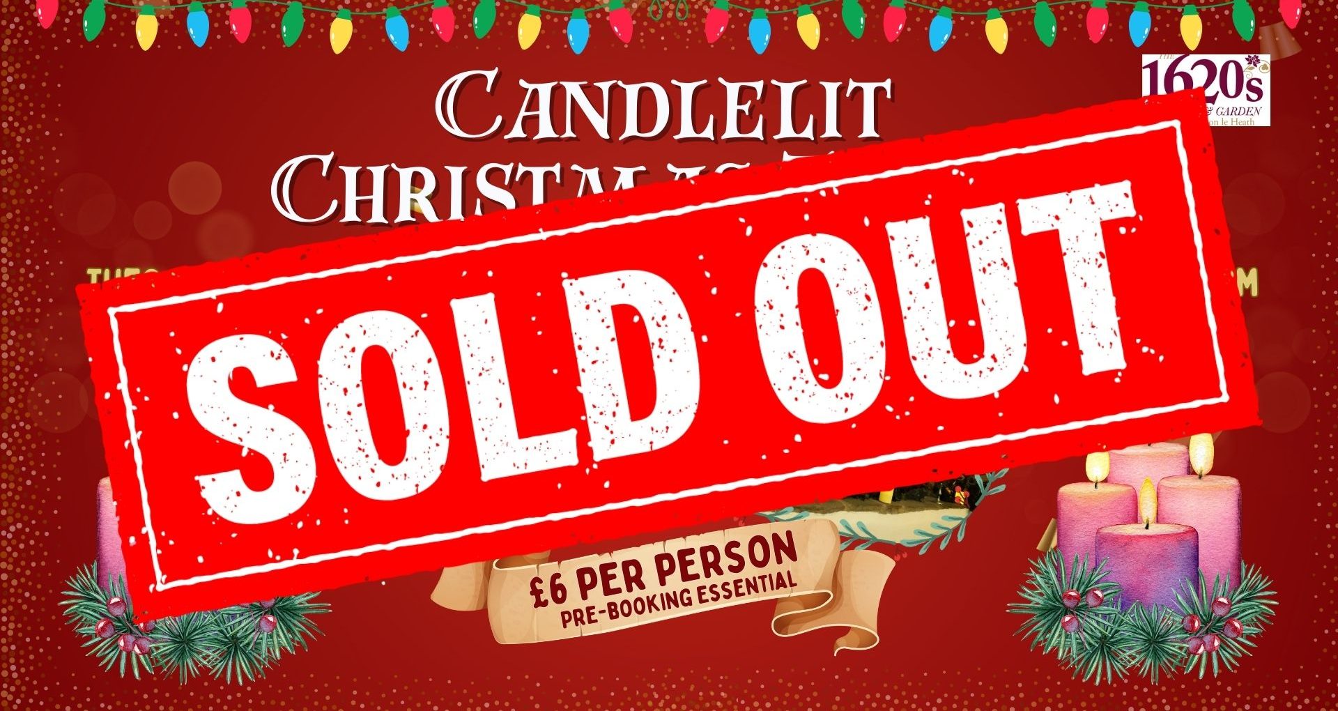 SOLD OUT- Candlelit Christmas Tours