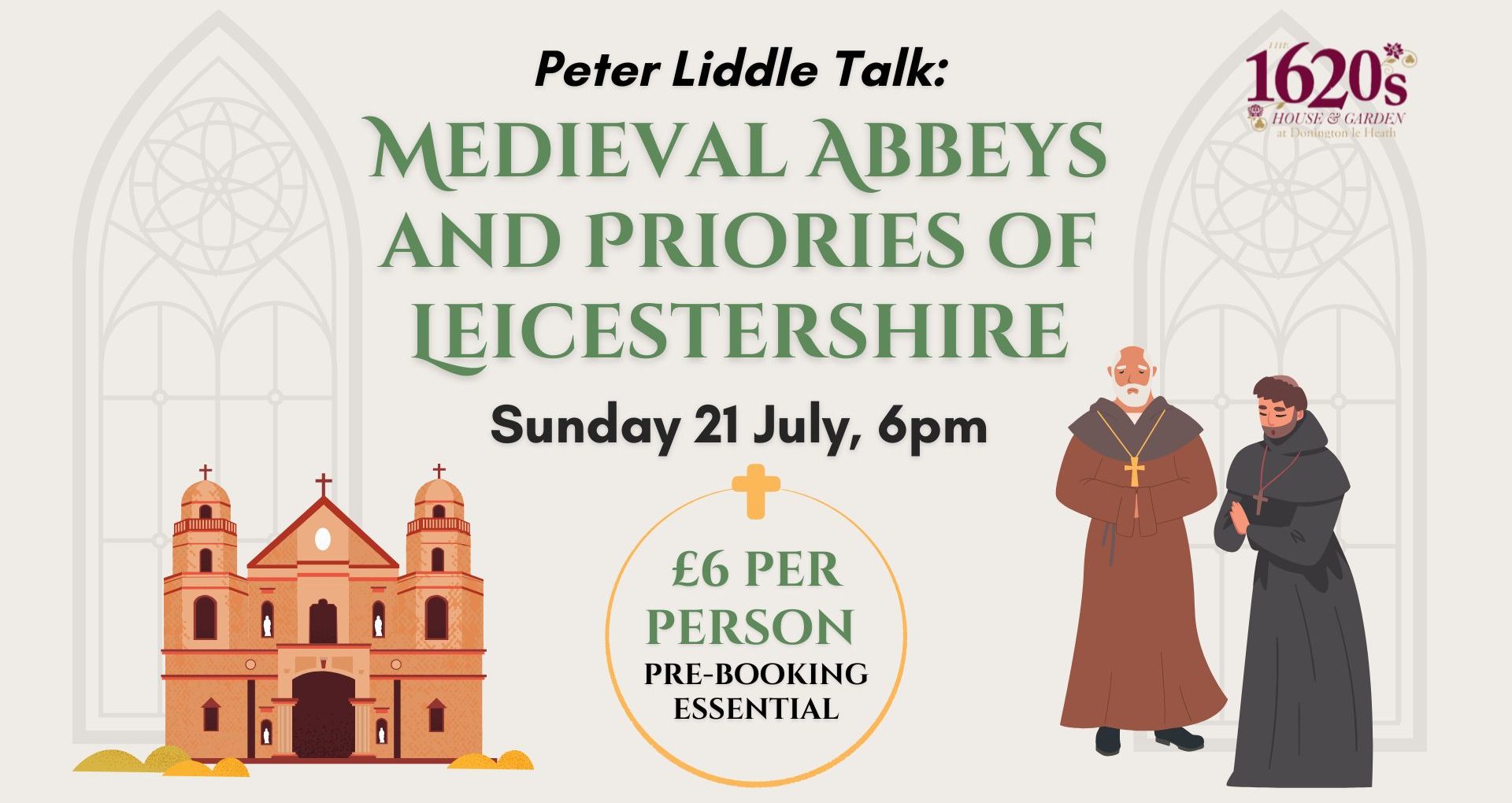 Medieval Abbeys and Priories of Leicestershire - Peter Liddle Talk