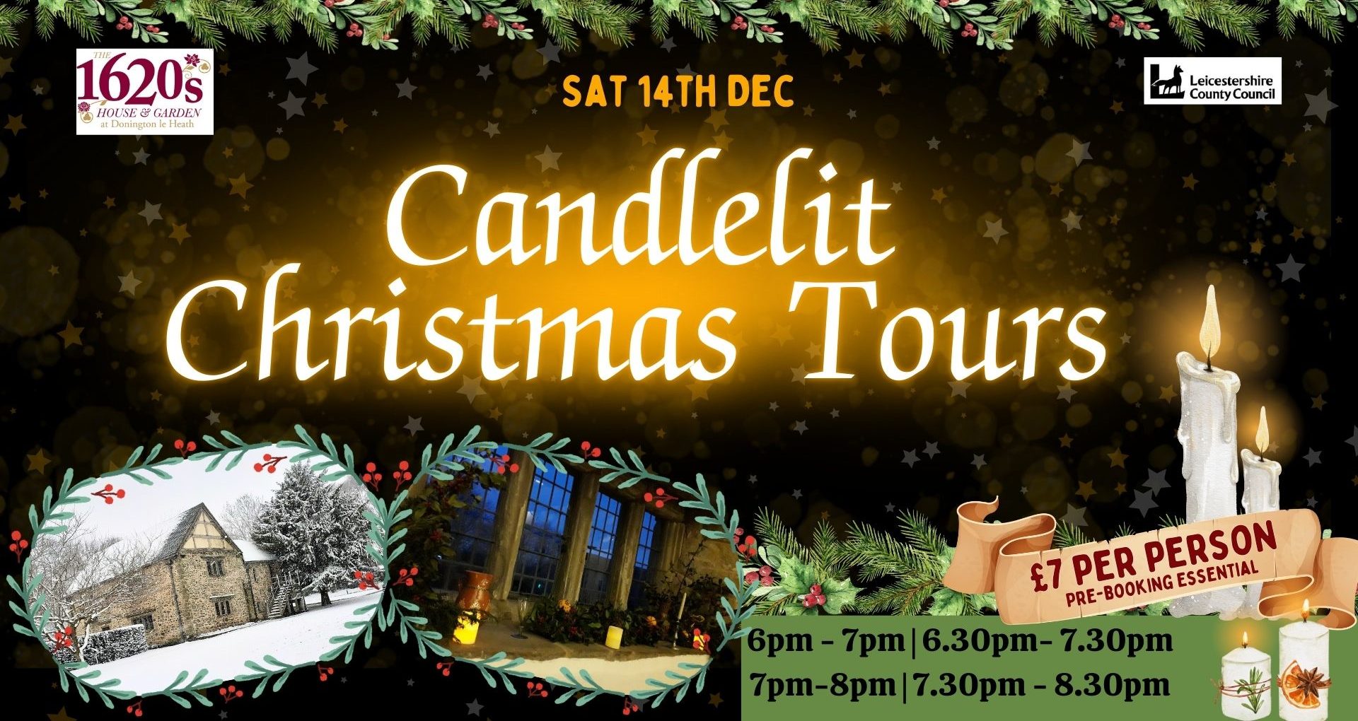 Candlelit Christmas Tours