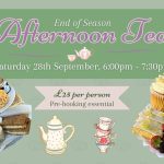 End of Season Afternoon Tea