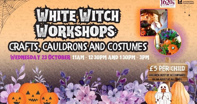 White Witch Workshops:  Crafts, Cauldrons and Costumes