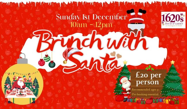 Brunch With Santa Facebook Cover Aspect Ratio 650 380