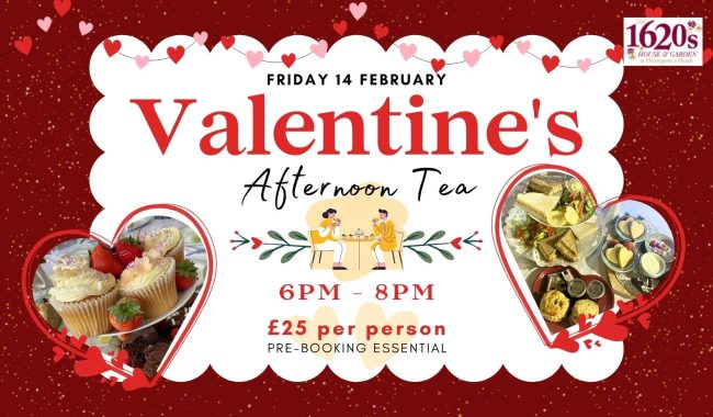 Valentines Day Afternoon Tea 2025 Facebook Cover Aspect Ratio 650 380